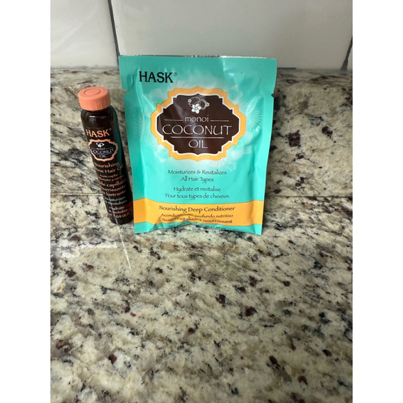 Hask Other - Hask Hair Mask Monoi Coconut Oil Teal Brown